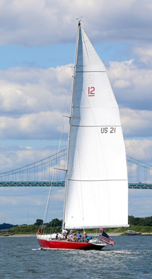 Sailing in Newport RI